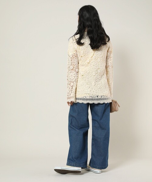 FREAK'S STORE(フリークスストア)の「長袖ニット(ニット/セーター・レディース・オフホワイト・フリ-)」の14枚目の写真