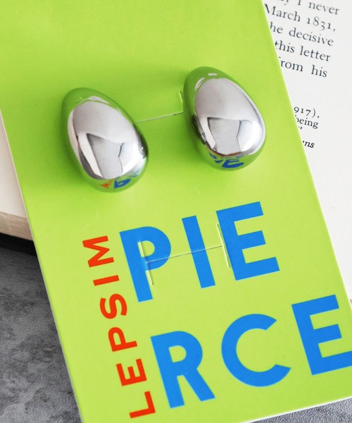 LEPSIM(レプシィム)の「ステンレスピアス 993889(ピアス(両耳用)・レディース・シルバー系その他2/シルバー/シルバー系その他・ONE SIZE)」の2枚目の写真