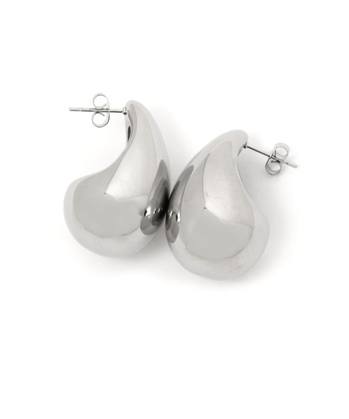 LEPSIM(レプシィム)の「ステンレスピアス 993889(ピアス(両耳用)・レディース・シルバー系その他2/シルバー/シルバー系その他・ONE SIZE)」の5枚目の写真