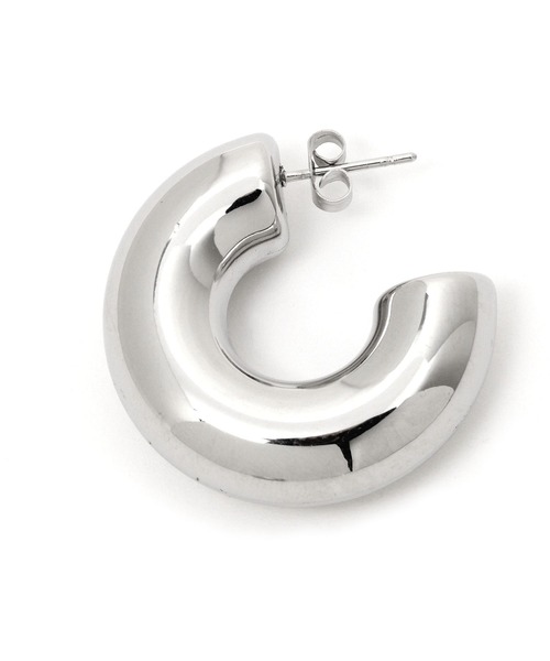 LEPSIM(レプシィム)の「ステンレスピアス 993889(ピアス(両耳用)・レディース・シルバー系その他2/シルバー/シルバー系その他・ONE SIZE)」の7枚目の写真