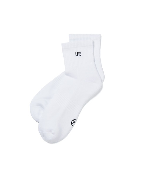 uniform experiment(ユニフォームエクスペリメント)の「SHORT SOCKS(ソックス/靴下・メンズ・カーキ/ホワイト/ブラック・2/3)」の2枚目の写真