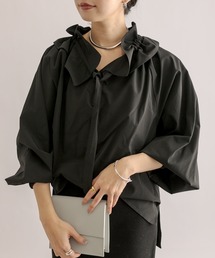 RIVE DROITE | ギャザーフリルカラーブラウス(シャツ/ブラウス)