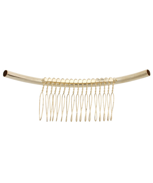 Chico（チコ）の「ロングバーコームピン（その他ヘアアクセサリー・レディース・シルバー/ゴールド・FREE）」の3枚目の写真