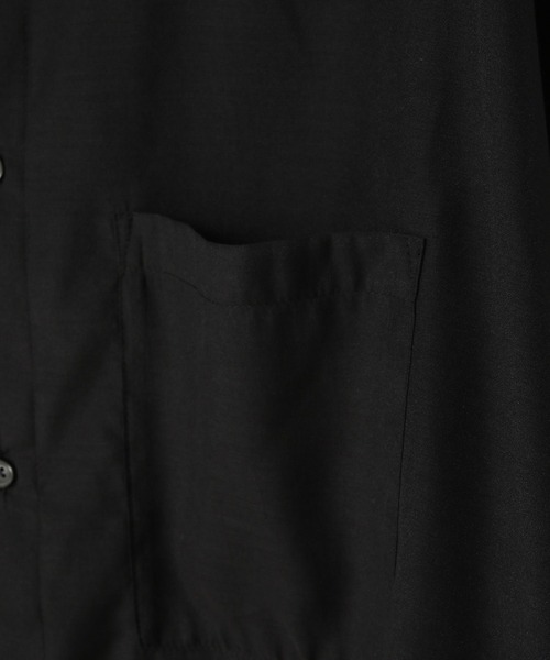 LOWRYS FARM（ローリーズファーム）の「シアーシャツＬＳ987560（シャツ/ブラウス・メンズ・ブラック/グレー・MEDIUM/LARGE）」の22枚目の写真