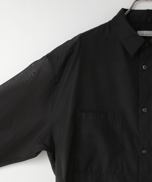 LOWRYS FARM（ローリーズファーム）の「シアーシャツＬＳ987560（シャツ/ブラウス・メンズ・ブラック/グレー・MEDIUM/LARGE）」の8枚目の写真