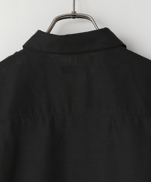 LOWRYS FARM（ローリーズファーム）の「シアーシャツＬＳ987560（シャツ/ブラウス・メンズ・ブラック/グレー・MEDIUM/LARGE）」の11枚目の写真