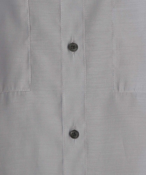 LOWRYS FARM（ローリーズファーム）の「シアーシャツＬＳ987560（シャツ/ブラウス・メンズ・ブラック/グレー・MEDIUM/LARGE）」の17枚目の写真