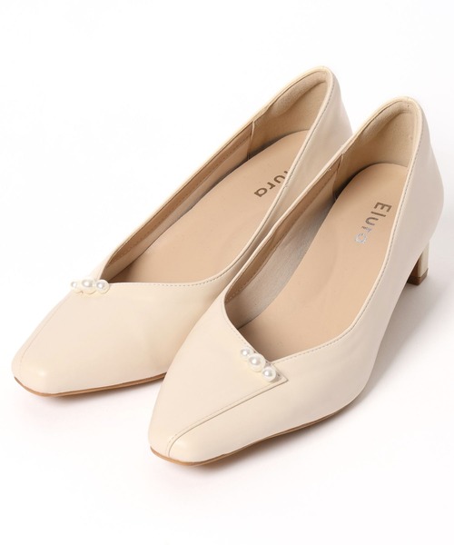 Elura（エルーラ）の「＜2024春ver＞やわらか屈曲ヒール/991943（パンプス・レディース・ブラック/ブラック系その他/アイボリー・SMALL/MEDIUM/LARGE）」の10枚目の写真