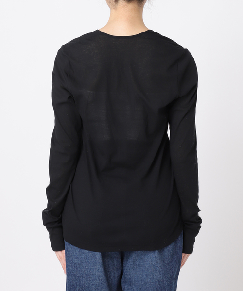 plage / プラージュ 24SS 24070922102010 Uネック 長袖カットソー plage（プラージュ）の「Clear Yarn Uネック ロングTシャツ（T