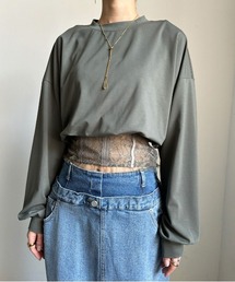 Ameri | BABY DOLL LAYERED LS TEE(Tシャツ/カットソー)