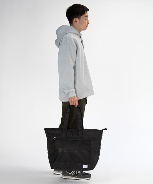 Champion(チャンピオン)の「Champion/チャンピオン ワイオミング トートバッグ No.17515(トートバッグ・メンズ・ブルー/ブラック/ベージュ・FREE)」の2枚目の写真