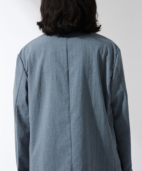 JOURNAL STANDARD(ジャーナルスタンダード)の「”吸水速乾 / 接触冷感” EVALET ストレッチ ウォッシャブル 2Bジャケット(テーラードジャケット・メンズ・グレー/ブラウン系その他/ダークブルー・SMALL/MEDIUM/LARGE)」の12枚目の写真