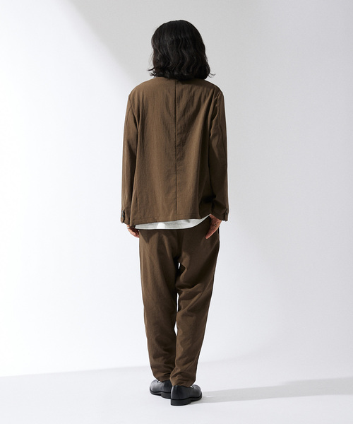 JOURNAL STANDARD(ジャーナルスタンダード)の「”吸水速乾 / 接触冷感” EVALET ストレッチ ウォッシャブル 2Bジャケット(テーラードジャケット・メンズ・グレー/ブラウン系その他/ダークブルー・SMALL/MEDIUM/LARGE)」の13枚目の写真