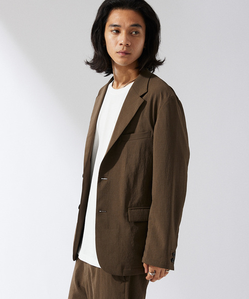 JOURNAL STANDARD(ジャーナルスタンダード)の「”吸水速乾 / 接触冷感” EVALET ストレッチ ウォッシャブル 2Bジャケット(テーラードジャケット・メンズ・グレー/ブラウン系その他/ダークブルー・SMALL/MEDIUM/LARGE)」の15枚目の写真