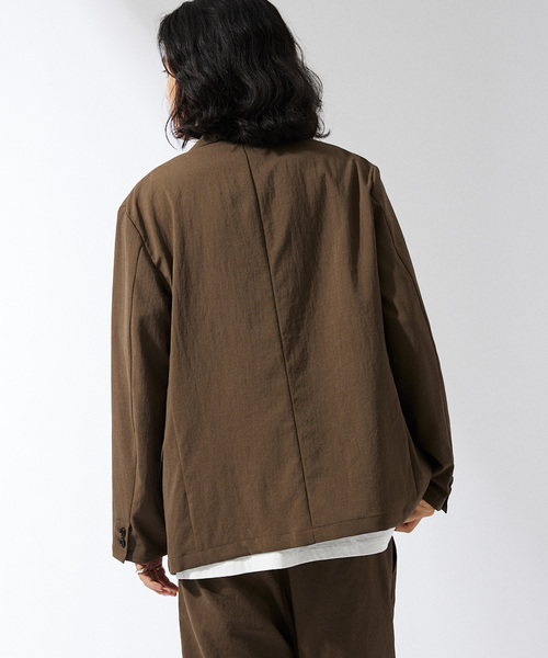 JOURNAL STANDARD(ジャーナルスタンダード)の「”吸水速乾 / 接触冷感” EVALET ストレッチ ウォッシャブル 2Bジャケット(テーラードジャケット・メンズ・グレー/ブラウン系その他/ダークブルー・SMALL/MEDIUM/LARGE)」の20枚目の写真