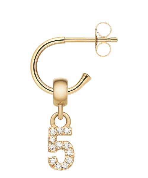 Daniel Wellington（ダニエルウェリントン）の「Charm Eariing 自由に組み合わせられるピアス（ピアス（両耳用）・レディース・ピンクゴールド/イエローゴールド・ONE SIZE）」の4枚目の写真