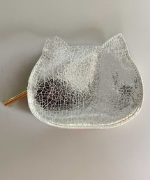 POMTATA（ポンタタ）の「POMTATA/ポンタタ/NECQUO サクラ耳猫ポーチ/P2902（ポーチ）」