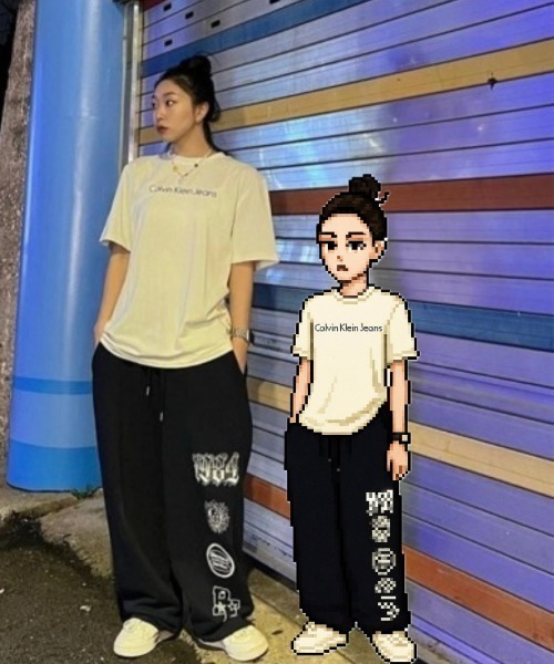 セール】グラフィック ロゴ スカル ストリートデザイン ルーズ