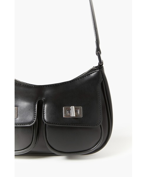 FOREVER 21(フォーエバー トゥエンティーワン)の「ミニショルダーバッグ(ショルダーバッグ・レディース・ブラック/ホワイト・FREE)」の5枚目の写真