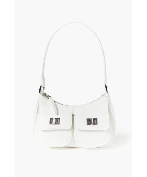 FOREVER 21(フォーエバー トゥエンティーワン)の「ミニショルダーバッグ(ショルダーバッグ・レディース・ブラック/ホワイト・FREE)」の7枚目の写真