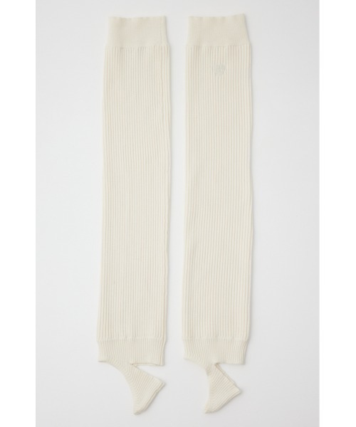 SLY（スライ）の「LOOSE TRENKA SOCKS ルーズ トレンカ ソックス（ソックス/靴下・レディース・ブラック/オフホワイト・FREE）」の3枚目の写真
