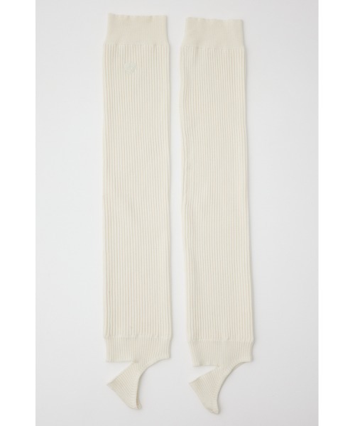 SLY（スライ）の「LOOSE TRENKA SOCKS ルーズ トレンカ ソックス（ソックス/靴下・レディース・ブラック/オフホワイト・FREE）」の4枚目の写真