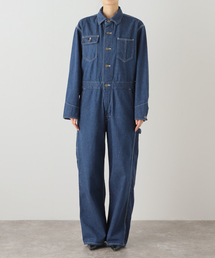 IENA（イエナ）の「【INSCRIRE / アンスクリア】Denim All in One デニムオールインワン（つなぎ/オールインワン）」