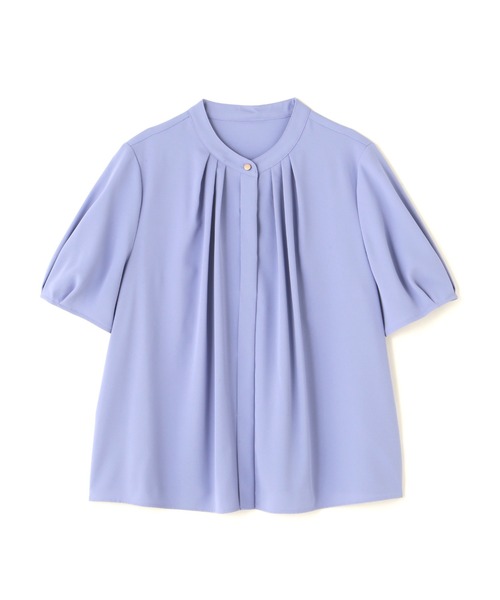 NATURAL BEAUTY BASIC（ナチュラルビューティーベーシック）の「◇フロントタックパフスリーブブラウス（シャツ/ブラウス・レディース・オフホワイト/グレー/ピンク/グレイッシュベージュ/グレー系その他/ブルー・MEDIUM/SMALL）」の17枚目の写真