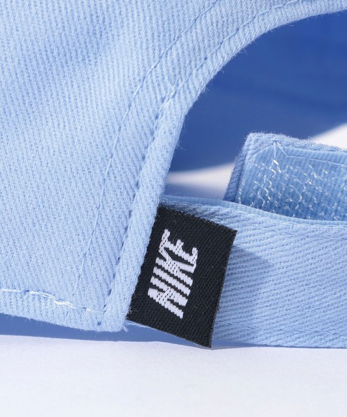 NIKE(ナイキ)の「NIKE NAN NIKE SWOOSH CURVE BRIM CAP(キャップ・キッズ・ブルー/ピンク・FREE)」の9枚目の写真