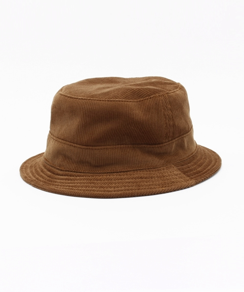 NEW YORK HAT（ニューヨークハット）の「NEW YORK HAT CORDUROY BUCKET RUST （ハット・メンズ・ブラウン系その他・L/M/XL）」の3枚目の写真
