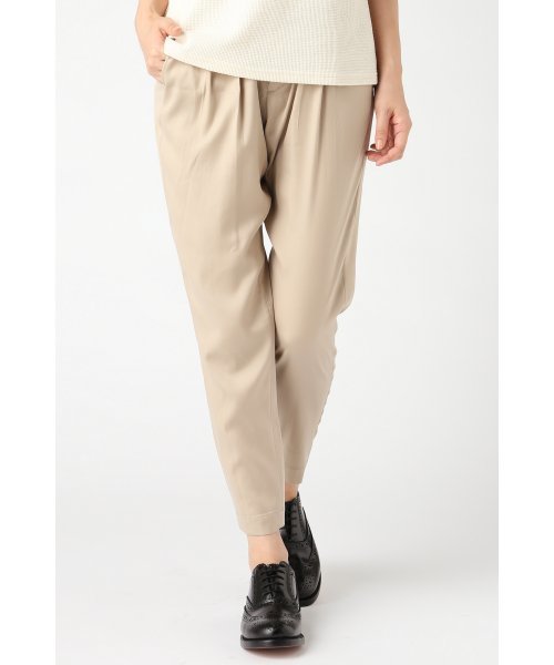 JOURNAL STANDARD（ジャーナルスタンダード）の「キュプラモダール タックパンツ#（その他パンツ・レディース・ベージュ/カーキ/ブラック・36/40/38）」の2枚目の写真