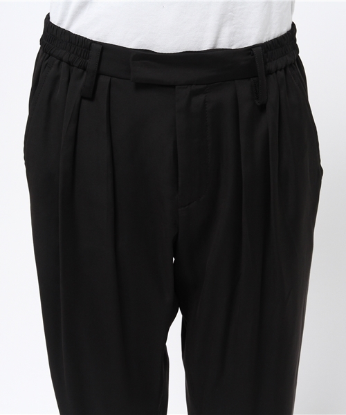 JOURNAL STANDARD（ジャーナルスタンダード）の「キュプラモダール タックパンツ#（その他パンツ・レディース・ベージュ/カーキ/ブラック・36/40/38）」の8枚目の写真