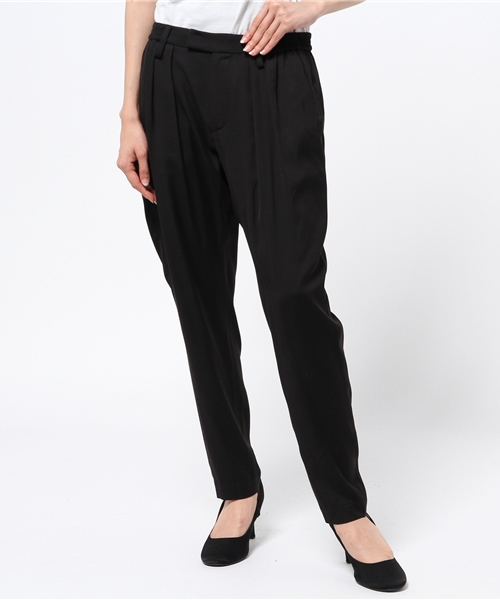 JOURNAL STANDARD（ジャーナルスタンダード）の「キュプラモダール タックパンツ#（その他パンツ・レディース・ベージュ/カーキ/ブラック・36/40/38）」の16枚目の写真