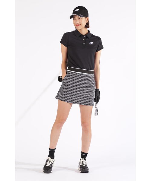 New Balance Golf(ニューバランスゴルフ)の「【new balance golf】こかげMAX 半袖 カラーシャツ (WOMENS WORLD)(シャツ/ブラウス・レディース・ホワイト/ピンク系その他2/ブラック/グレー系その他2・SMALL/MEDIUM/LARGE)」の9枚目の写真