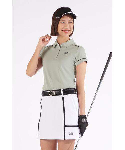 New Balance Golf(ニューバランスゴルフ)の「【new balance golf】こかげMAX 半袖 カラーシャツ (WOMENS WORLD)(シャツ/ブラウス・レディース・ホワイト/ピンク系その他2/ブラック/グレー系その他2・SMALL/MEDIUM/LARGE)」の3枚目の写真