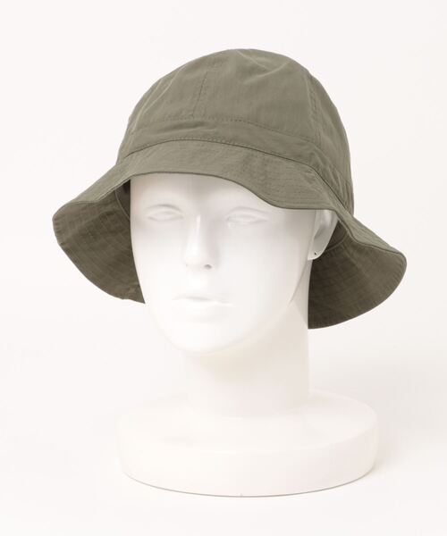 polcadot(ポルカドット)の「COTTON NYLON METRO HAT/コットン ナイロン メトロハット(ハット・レディース・ブラック/カーキ/ベージュ/ネイビー・FREE)」の8枚目の写真