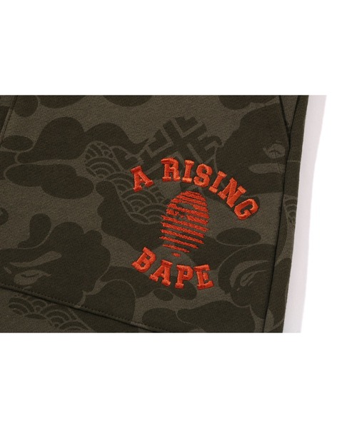 A BATHING APE(アベイシングエイプ)の「ASIA CAMO SWEAT SHORTS(カーゴパンツ・メンズ・ブラック/オリーブ・X-LARGE/LARGE/MEDIUM/XX-LARGE/SMALL)」の13枚目の写真