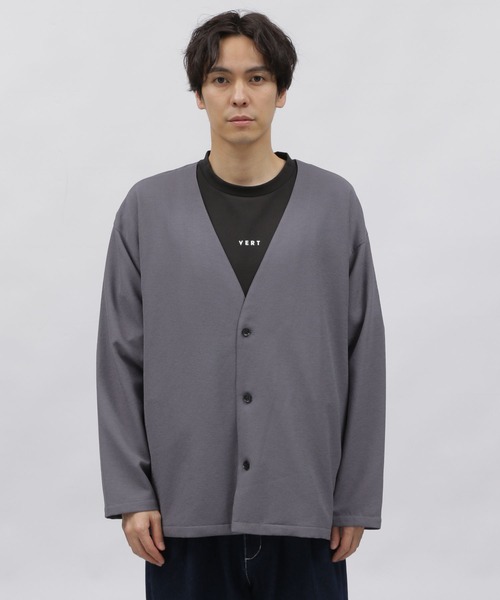 LAKOLE（ラコレ）の「クリンクルカーデ / 107200（カーディガン/ボレロ・メンズ・ブルー/ブラック/チャコール・MEDIUM/LARGE/X-LARGE）」の10枚目の写真