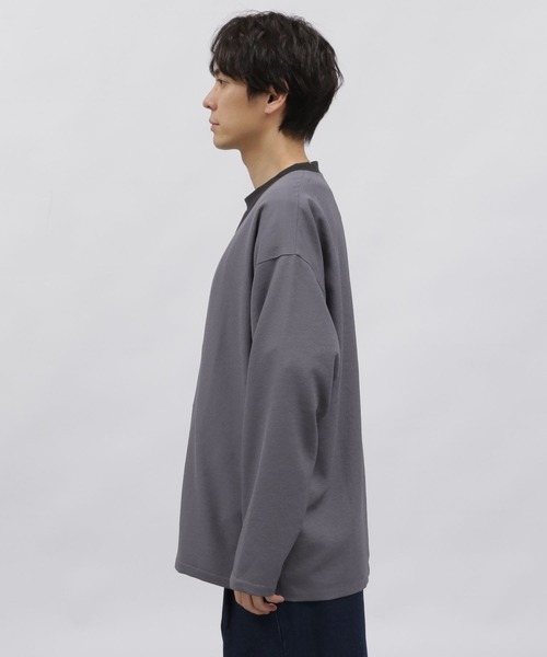 LAKOLE（ラコレ）の「クリンクルカーデ / 107200（カーディガン/ボレロ・メンズ・ブルー/ブラック/チャコール・MEDIUM/LARGE/X-LARGE）」の11枚目の写真