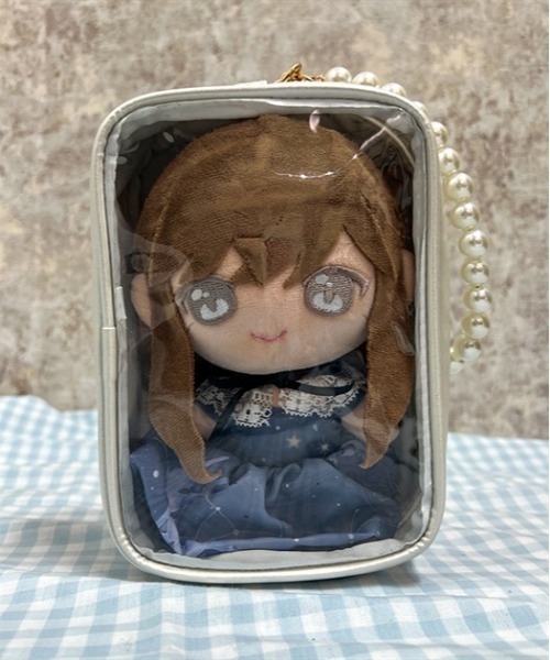 axes femme POETIQUE(アクシーズファムポエティック)の「ラメ推し活マルチポシェット(ショルダーバッグ・レディース・ラベンダー/ピンク/ホワイト/サックスブルー・FREE)」の2枚目の写真