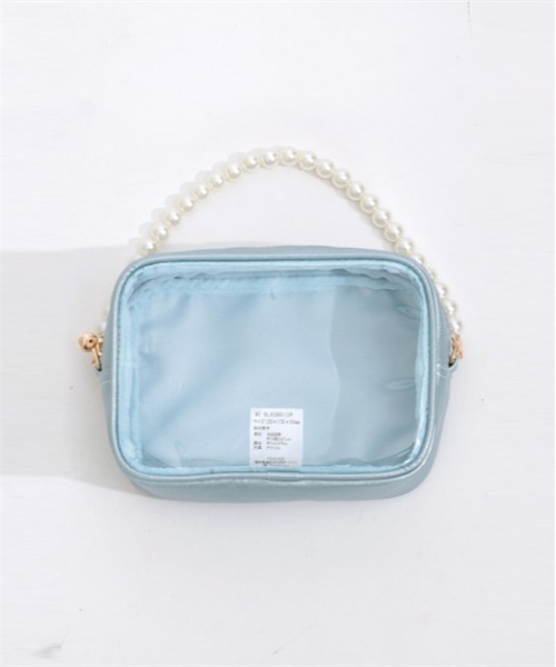 axes femme POETIQUE(アクシーズファムポエティック)の「ラメ推し活マルチポシェット(ショルダーバッグ・レディース・ラベンダー/ピンク/ホワイト/サックスブルー・FREE)」の3枚目の写真