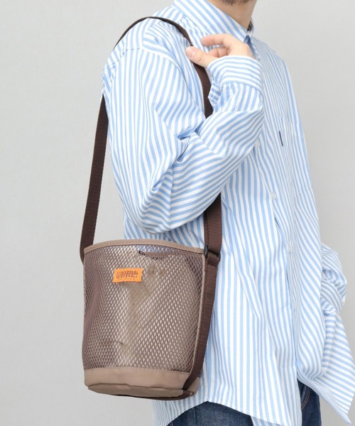 巾着ポーチイン 撥水 メッシュ ショルダーバッグ（ショルダーバッグ）｜UNIVERSAL OVERALL（ユニバーサルオーバーオール）