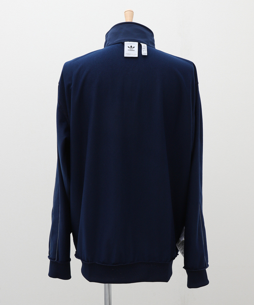 adidas Originals（アディダスオリジナルス）の「【adidas originals / アディダス オリジナルス】BB トラックジャケット（Tシャツ/カットソー・メンズ・アイボリー/ネイビー・MEDIUM/LARGE）」の4枚目の写真