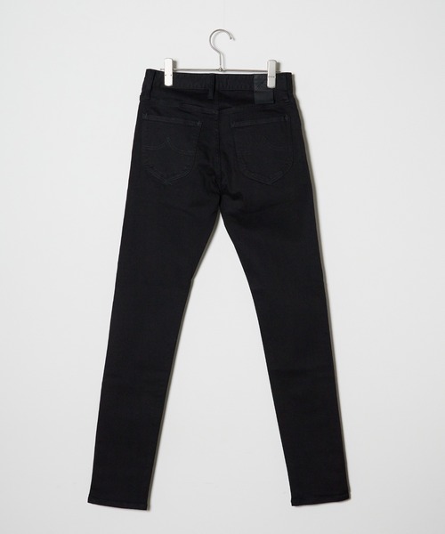 WHEIR(ウェア)の「WHEIR/ウェア ハイパーストレッチジーンズ(デニムパンツ・メンズ・ダークブラック/ワンウォッシュ・31/29/27)」の10枚目の写真