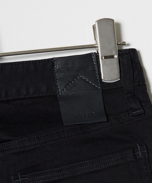 WHEIR(ウェア)の「WHEIR/ウェア ハイパーストレッチジーンズ(デニムパンツ・メンズ・ダークブラック/ワンウォッシュ・31/29/27)」の8枚目の写真