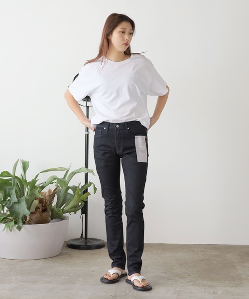 WHEIR(ウェア)の「WHEIR/ウェア ハイパーストレッチジーンズ(デニムパンツ・メンズ・ダークブラック/ワンウォッシュ・31/29/27)」の20枚目の写真