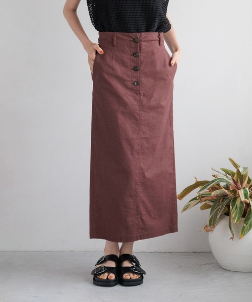 LOWRYS FARM（ローリーズファーム）の「アサタイトスカート 110320（スカート・レディース・レッド/アイボリー/ブラック/ブラウン・MEDIUM/LARGE）」の3枚目の写真