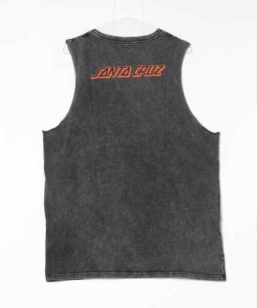 SANTA CRUZ(サンタクルーズ)の「【ムラサキスポーツ限定】SANTACRUZ/サンタクルーズ タンクトップ バックプリント ピグメント 502242407(タンクトップ・メンズ・ブラック系3/ブラック系2/ブラック系4/ブラック系1・L/M/XL)」の5枚目の写真
