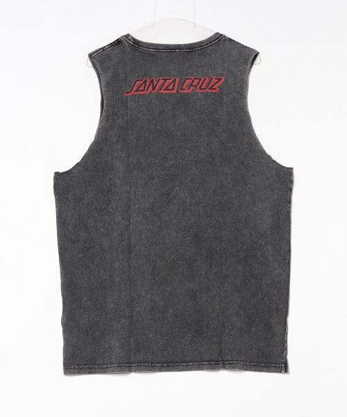 SANTA CRUZ(サンタクルーズ)の「【ムラサキスポーツ限定】SANTACRUZ/サンタクルーズ タンクトップ バックプリント ピグメント 502242407(タンクトップ・メンズ・ブラック系3/ブラック系2/ブラック系4/ブラック系1・L/M/XL)」の8枚目の写真