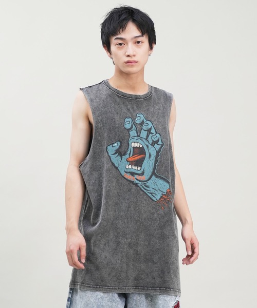 SANTA CRUZ(サンタクルーズ)の「【ムラサキスポーツ限定】SANTACRUZ/サンタクルーズ タンクトップ バックプリント ピグメント 502242407(タンクトップ・メンズ・ブラック系3/ブラック系2/ブラック系4/ブラック系1・L/M/XL)」の9枚目の写真